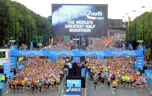 Do a Challenge for Charity The Great North Run Newcastle