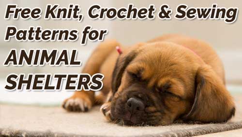 Knitting Ideas to Help Animals Animals Free Knit Crochet and Sewing Patterns