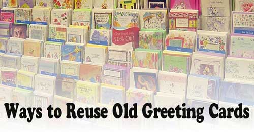 Recycle Christmas Cards Greetings Cards Gift Tags Wrapping Paper Ways to Reuse Old Greeting Cards