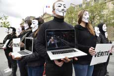 Cube of Truth Protest