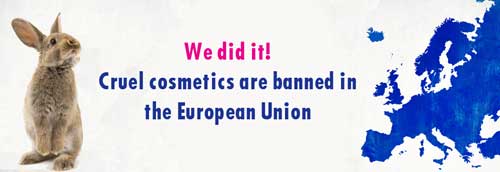 Charity Donations Animal Torture Cruel Cosmetics Banned Across The EU