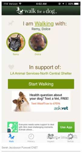 Click To Give Sites Games That Give And Apps That Earn Wooftrax Walk For A Dog App