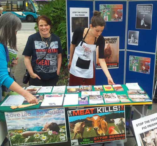 Help Stop Animal Abuse With Protests and Demonstrations Animal Rights Activists Information Table