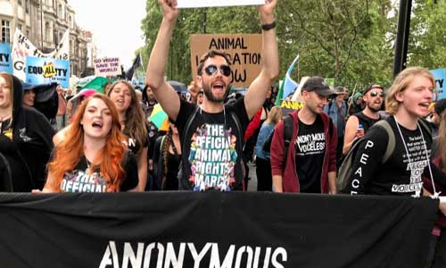 Animal Rights March in London