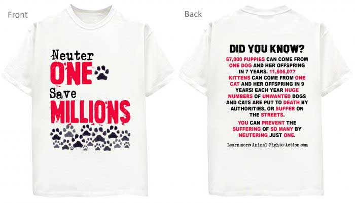 Pro Spay And Neuter T Shirts 1