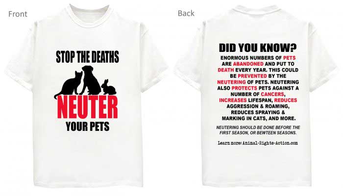 Neutered And Spayed Pro Spay And Neuter T Shirts 2